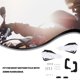 thumbnail image 4 of White Universal Motorcycle Handguard Motocross Hand Guard Protector for Motorcycle 22mm Handlebar Pr, 4 of 5