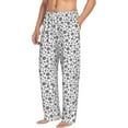 thumbnail image 2 of Uemuo Nautical Themed Simple Anchors Pattern Men's Wide Leg Palazzo Lounge Pants with Pockets Light Weight Loose Comfy Casual Pajama Pants-XX-Large, 2 of 9