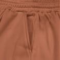 thumbnail image 4 of Kixjoy Mens Sweatpants Baggy Drawstring Wide Leg Pants Elastic Waist Open Bottom Lounge Sweatpants Lightweight Basic Winter Mens Joggers with Pockets, Coffee S, 4 of 9