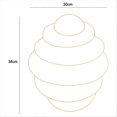 thumbnail image 3 of Bee wire wreath frame, spring and summer patio porch decoration, 3 of 4