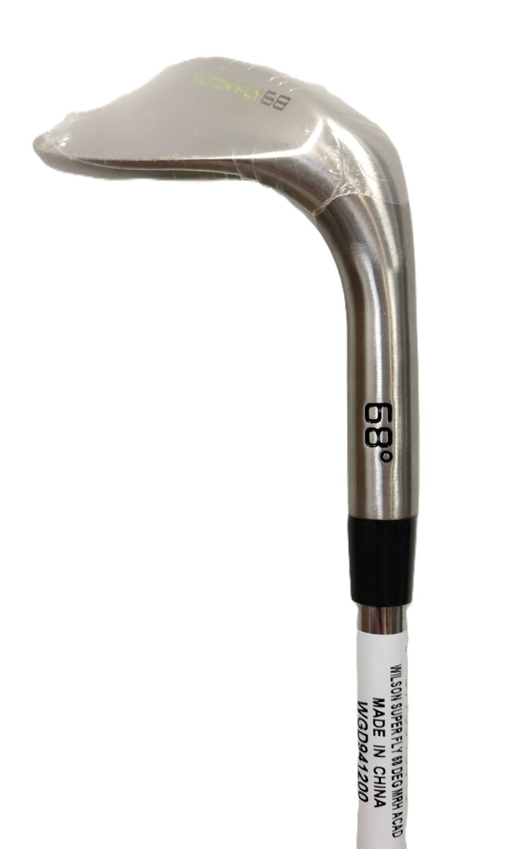 Wilson Sports Men's Golf Clubs Super Fly Wedge, 68* Steel Wedge Flex Shaft - Right-Handed