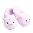 thumbnail image 1 of Warm Animal Slippers Furry Brown/pink/color Home Slippers Suitable For Women-1Pink alpaca, 1 of 5