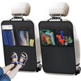 thumbnail image 1 of Juego de 2 Protectores Impermeables para Respaldo de Asiento Zecirl con Organizador, 1 of 7