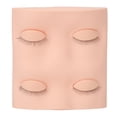 thumbnail image 2 of Cabeza de maniquí realista, cabeza de maniquí de práctica de extensión de pestañas postizas, cabeza de maniquí de entrenamiento de maquillaje multifuncional, 2 of 14