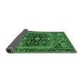 thumbnail image 2 of Ahgly Company Indoor Rectangle Persian Emerald Green Traditional Area Rugs, 7' x 9', 2 of 4