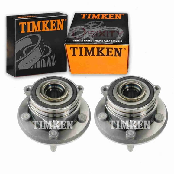2 pc Timken HA590419 Wheel Bearing Hub Assembly for 52124767AC Driveline Axle Axles Hubs