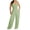 Green, variant on WREESH Womens Business Casual Jumpsuit Fashion Casual Spring Summer Jumpsuit Beige