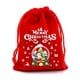 thumbnail image 3 of Microstar 50 unids/bolsa paquete rojo bolsa de regalo de boca Feliz Navidad cordón decoración de Navidad bolsas de embalaje de galletas de caramelo, 3 of 4