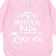 thumbnail image 3 of Inktastic Nana Papa Love Me Grandkids Toddler Sweatshirt, 3 of 4
