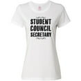 thumbnail image 3 of Inktastic Student Council Secretary Women's T-Shirt, 3 of 5