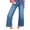 A Dusk Blue, variant on DOKOTOO Women's Wide Leg Jeans Trendy High Waist Stretchy Straight Leg Baggy Loose Denim Ankle Pants with Big Pockets (Plus Sizes Available)