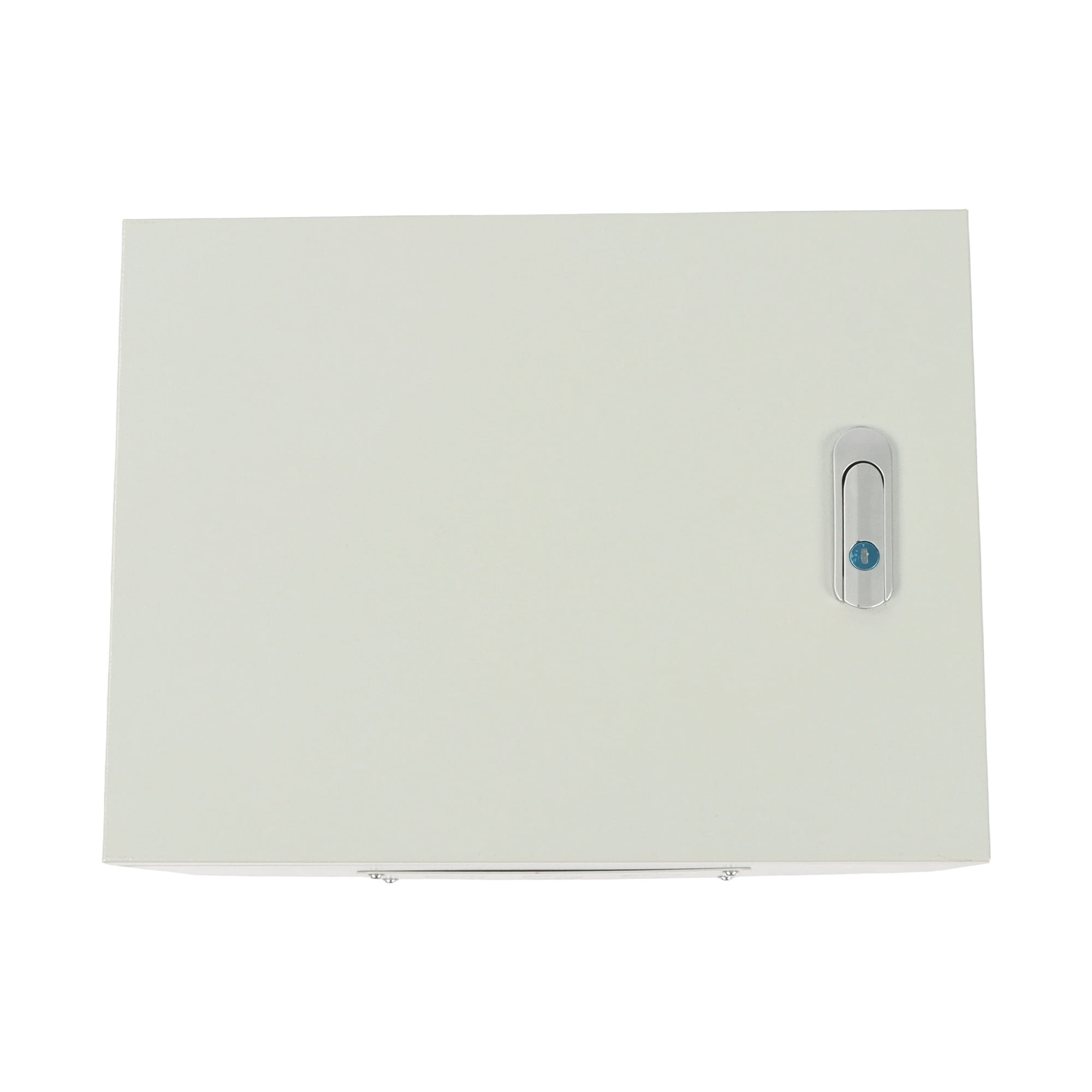 Lockable Outdoor Electrical Box 16x12x8" - NEMA 4X Steel Enclosure IP66 Rated