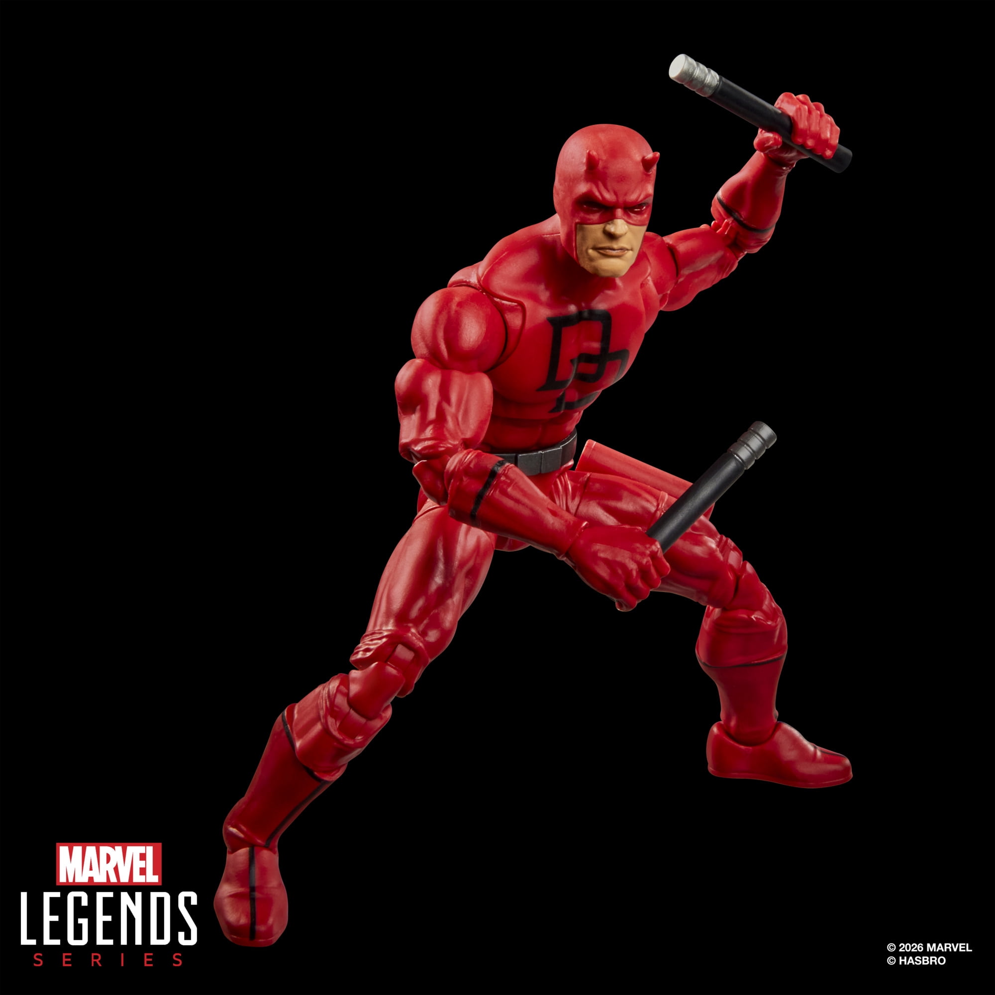 Marvel Legends Series Secret Wars Daredevil, Marvel Comics Collectible 6 Inch Action Figure