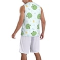 thumbnail image 2 of Sikiie Kawaii Frogs Basketball Jersey Reversible Men's Mesh Athletic Sports Shirts Training Practice S-4XLXX-Large, 2 of 6