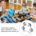 thumbnail image 5 of Unique Bargains 1pcs Wrist Bells, Jingle Bells Ankle Bell Hand Bell Percussion Instruments Musical Rhythm Band Plastic, White, 5 of 5