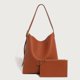 thumbnail image 3 of Bolsos tipo cubo de gran capacidad para mujer, bolsos y carteras de diseñador de lujo, novedad de 2024, en PU con cierre y bolsillo para tarjetas, para el hombro debajo del brazo, 3 of 5