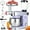 Purple, variant on SeaSpark 5-in-1 Multifunctional Stand Mixer, 6.3 Quart 6-Speed Electric Tilt-Head Kitchen Mixer with Bowl, Food Mixer for Cake, Bread, and Dough, Red