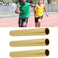 thumbnail image 1 of 3PCS Aluminum Track Field Relay Batons,Hollow Relay Running  For Team Running Race, 1 of 8