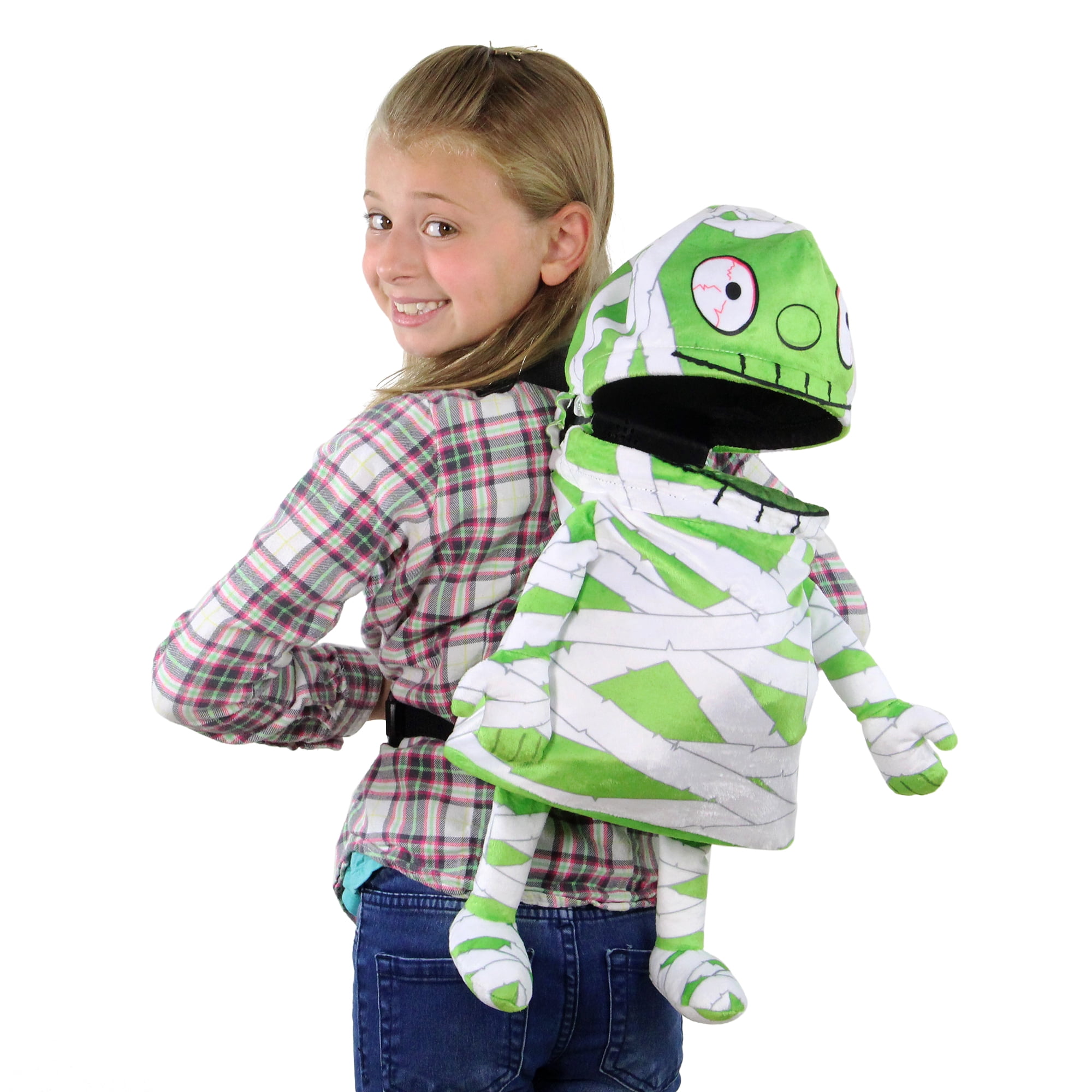 Northlight Musical Animated Mummy Children's Halloween Trick or Treat Bag