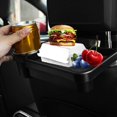 thumbnail image 2 of Car Food Tray Car Seat Back Dining Tray with Cup Holder Foldable Durable ABS Construction for Car Meals and Drinks More Convenient, 2 of 5