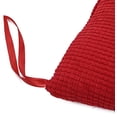 thumbnail image 4 of Namzi 1pc Soft Chair Seat Pad Dining Chair Cushion 15.8 x 15.8 Zipper Design Hang Rope Design Indoor Outdoor Seat Cushion (Red), 4 of 4