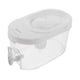 thumbnail image 3 of ColoMX Dispensador de bebidas para refrigerador con espiga a prueba de fugas Dispensador de bebidas de jugo de bebida fría de plástico Jarra para bebida de fiesta Jugo Té helado Limonada, 3 of 7