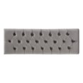 thumbnail image 2 of Weston Home Addison Tufted Bench, Grey, 2 of 8