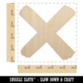 thumbnail image 2 of X Marks the Spot Treasure Map Wood Shape Unfinished Piece Cutout Craft DIY Projects - 4.70 Inch Size - 1/8 Inch Thick, 2 of 7