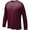 Maroon, variant on Men's Legend Long Sleeve Performance Shirt