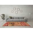 thumbnail image 3 of Ahgly Company Indoor Rectangle Patchwork Brown Transitional Area Rugs, 5' x 8', 3 of 4