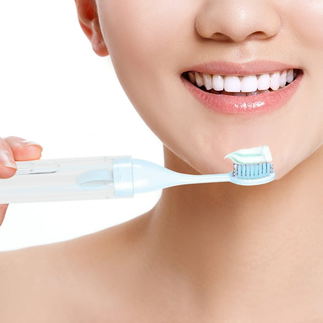Xihbxyly Juego de Cepillos de Dientes de Viaje, Compacto y Plegable, con Estuche para Pasta de Dientes Integrado, Diseño Ligero y Portátil, Ideal para Camping, Viajes de Negocios, Apto para Adultos y