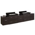 thumbnail image 1 of Imaginations Américaines 88.5 pouces W Vanity Set Gris, 1 of 1