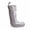 Gray, variant on 20 in. Gray Velvet Christmas Sequin Embroidered Stocking with Stitched Accents