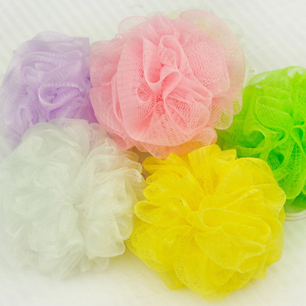 10PCS Bath Sponge Ball - Shower Scrubber Ball - Scrubber Sponge Bath ...