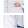 thumbnail image 4 of Zedker Detachable Hood Thermal Winter Coats for Women Casual Stand Collar Long Sleeve Zipper Multi Pockets Puffer Jackets,White,M, 4 of 9