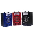 thumbnail image 4 of Altavoz Bluetooth inalámbrico portátil YF-663 con micrófono, altavoz de karaoke para exteriores, altavoz de baile cuadrado portátil, 4 of 5