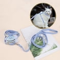 thumbnail image 6 of Unique Bargains Cute Bee Themed Adjustable Cats and Dogs Harness and Leash Set M Blue, 6 of 6