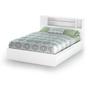 south shore furniture vito queen mates bed frame with drawers and bookcase headboard set - Queen Bed Frames And Headboards south shore furniture vito queen mates bed frame with drawers and bookcase headboard set - Queen Bed Frames And Headboards