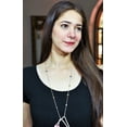 thumbnail image 2 of The Color Craft Convertible Mask Chain, Necklace, Eyeglass Chain Multi-Pearl SILVER for Women Mask Holder - 1095, 2 of 5