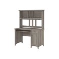 thumbnail image 4 of Bush Furniture Salinas Small Computer Desk with Hutch, Driftwood Gray, 4 of 11