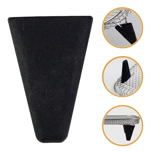 BESTYASH 4-Pack Black Silicone Feet Bumpers for Dehydrator Rack, Non- Protective Pads for Appliance Stability