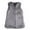 Gray, variant on Clearance ! Harpily Coats Women's Wool Vest Faux Fur Vest Stand Collar Faux Fur Coat Vest Jacket S White S