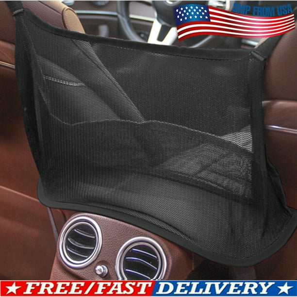 AUTOXBERT 15''×10'' Car Net Pocket Handbag Holder Universal Organizer