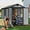 Dark Gray, variant on 9 x 5.8 FT Outdoor Storage Shed, Linor Resin Shed with Floor, Window, and Vents, Weather-Resistant Garden Shed for Garden Tool Outside Sheds, Bike Shed, Backyard Shed