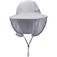 thumbnail image 3 of Sombreros para el sol con protección UV para actividades al aire libre unisex con solapa para el cuello MFZFUKR CZYD-ST45-1, 3 of 7