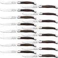 thumbnail image 1 of Cuchillo Para Cortes de Carne LaguioleWoodDark 16pzas 23 cm Madera Cafe Oscuro Acero Inoxidable Cuchillo para carne, 1 of 4