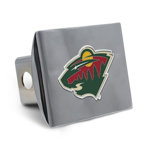 WinCraft Minnesota Wild Premium Metal Hitch Cover