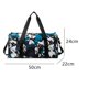 thumbnail image 2 of Bolsa de gimnasio deportiva con compartimento para zapatos y bolsillo húmedo, bolsa de lona impermeable para el fin de semana durante la noche, 2 of 5