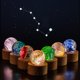 thumbnail image 2 of Bola de estrella de cristal de colores de fantasía de 4 cm, bola luminosa de planetas astronómicos, estilo fantástico, decoración del hogar, modelo cósmico, regalo, 2 of 5
