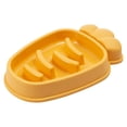 thumbnail image 1 of Methold Universal Pet Slow Food Bowl PP Healthy Eat Smooth Bowls Feeder Feeding Container Accesorio para el hogar Cocina Azul Suministros para perros Amarillo Methold  PT003927-04B, 1 of 6